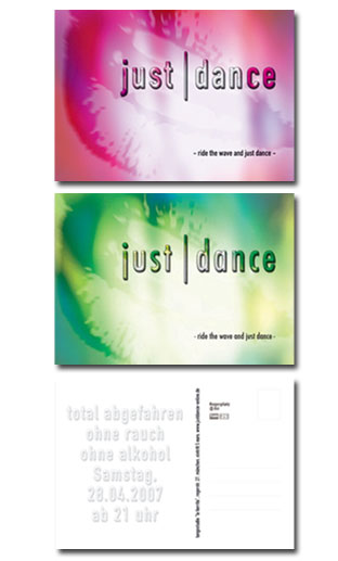 Just Dance (Postkarte)